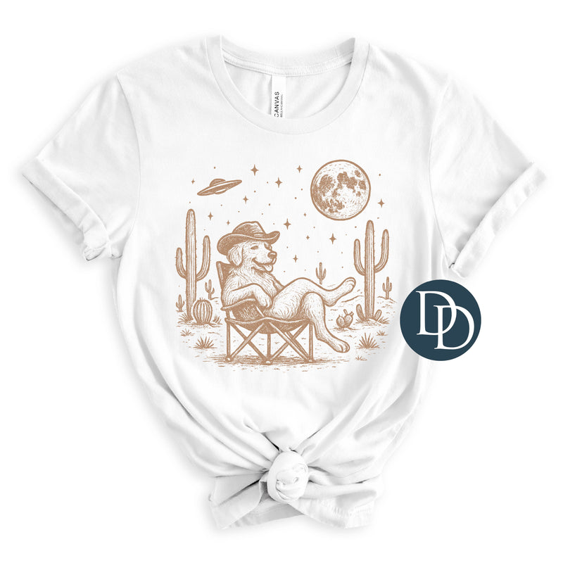 Retriever Desert Scene *DTF Transfer*