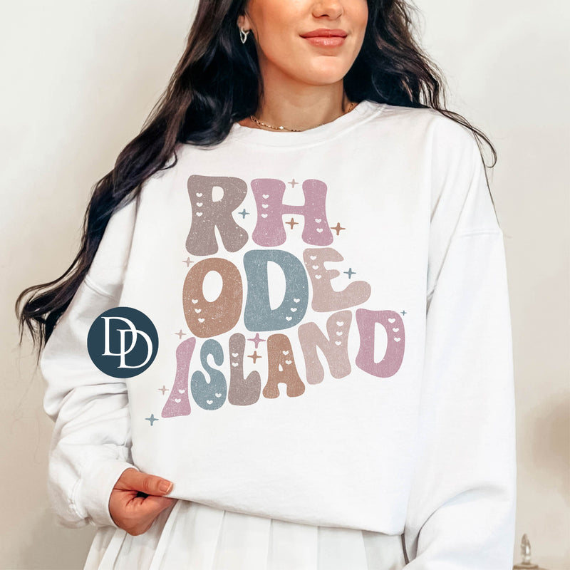 Boho Rhode Island *DTF Transfer*