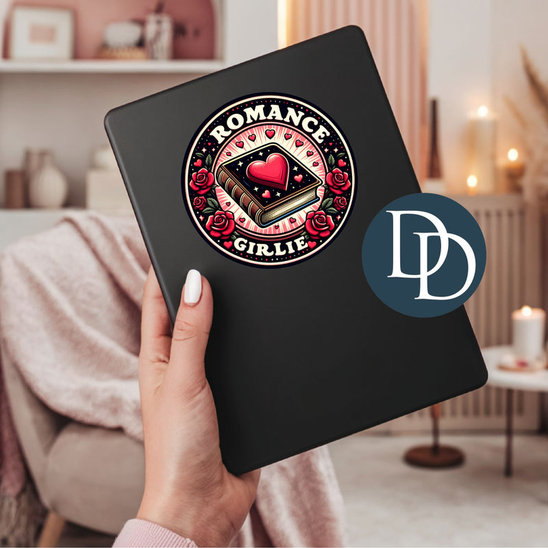 Romance Girlie Circular *UV DTF Decal*