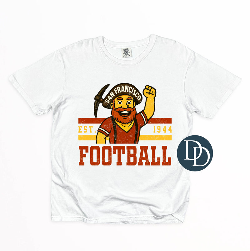 SF Vintage Beanie Mascot *DTF Transfer*