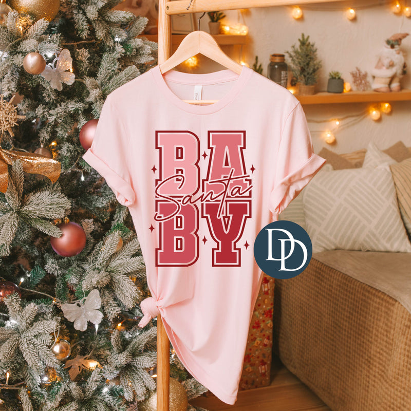 OVERSIZED Santa Baby Stars *DTF Transfer*