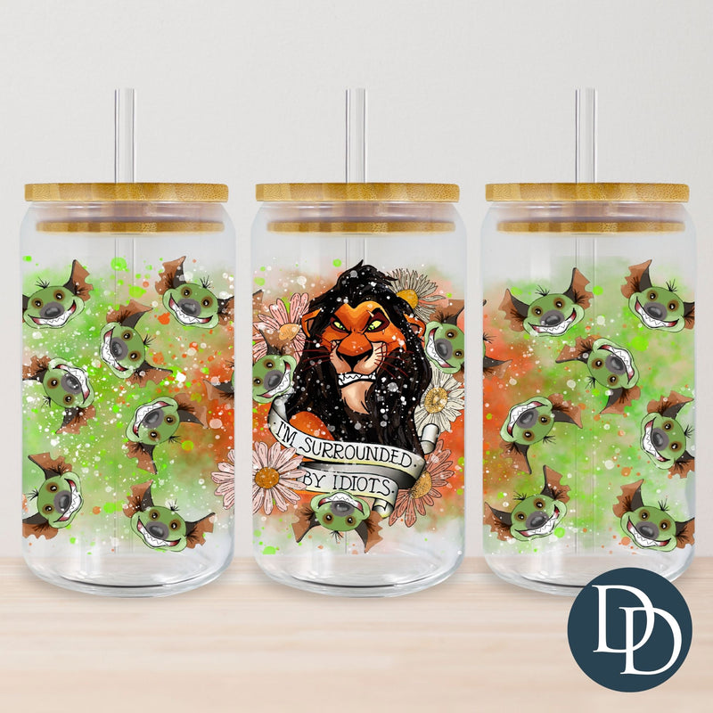 Scar Surrounded by Idiots *UV DTF Cup Wrap*