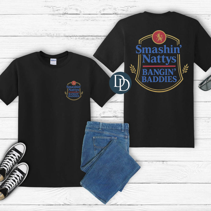 OVERSIZED Smashin Nattys with Pocket Print *DTF Transfer*