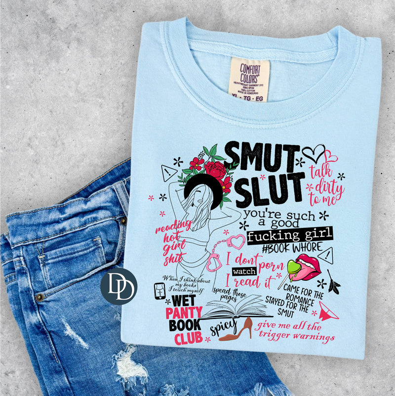 Smut Sl*t *DTF Transfer*