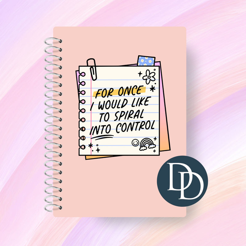 Spiral Into Control *UV DTF Decal*