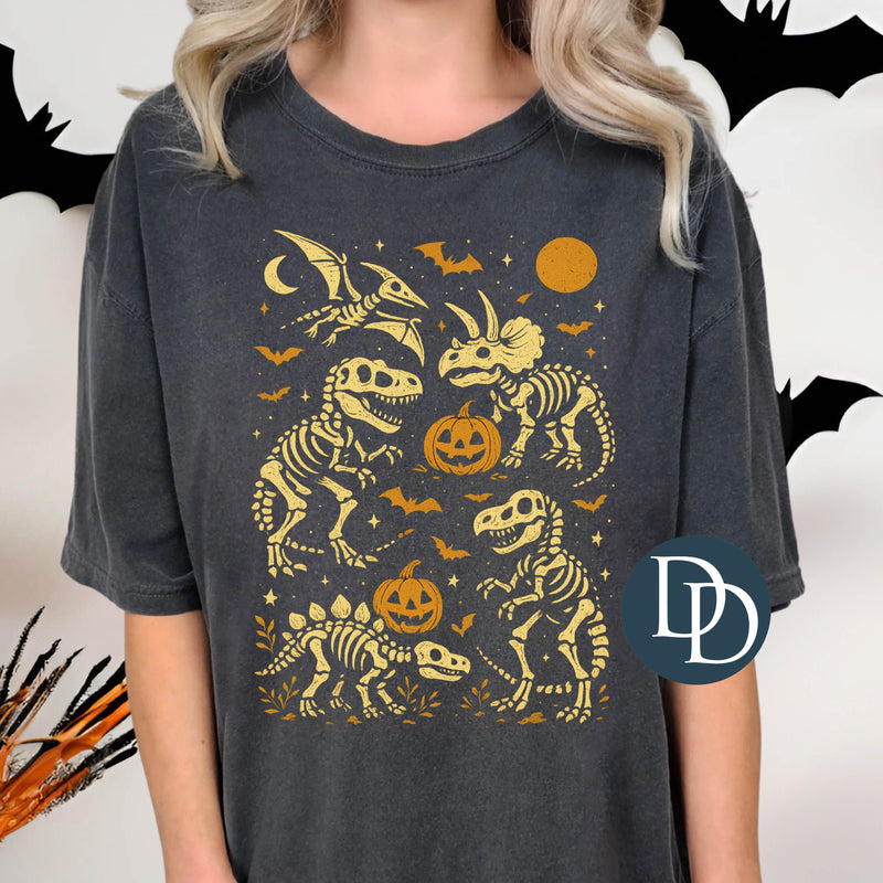 OVERSIZED Spooky Dinos *DTF Transfer*
