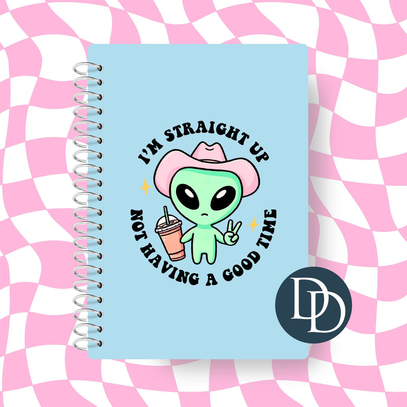 Straight Up Not Having a Good Time Alien *UV DTF Decal*