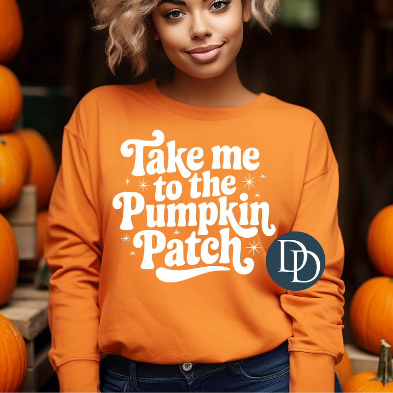Take Me To The Pumpkin Patch Retro *DTF Transfer*