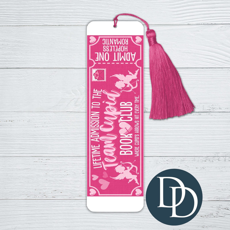 Team Cupid Book Club *UV DTF Bookmark Decal*