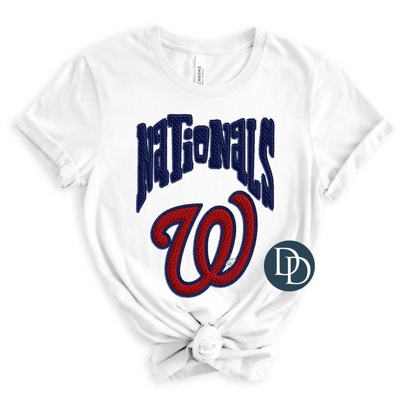 WN Faux Embroidery *DTF Transfer*