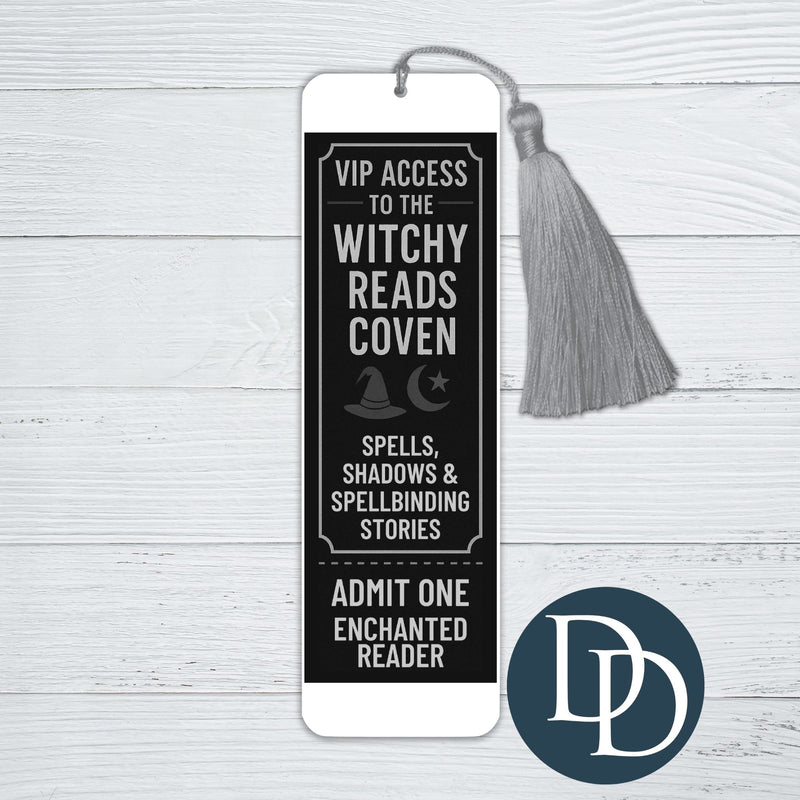 Witchy Reads Coven *UV DTF Bookmark Decal*