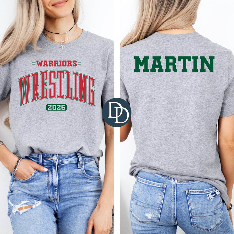 Wrestling Team With Name Semi-Custom *DTF Transfer*