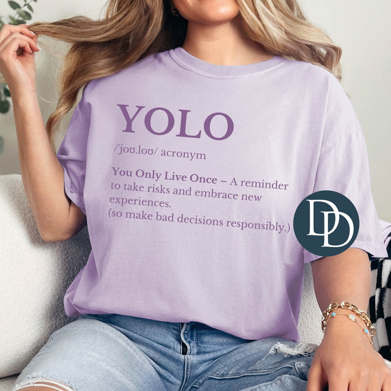 YOLO Definition *DTF Transfer*