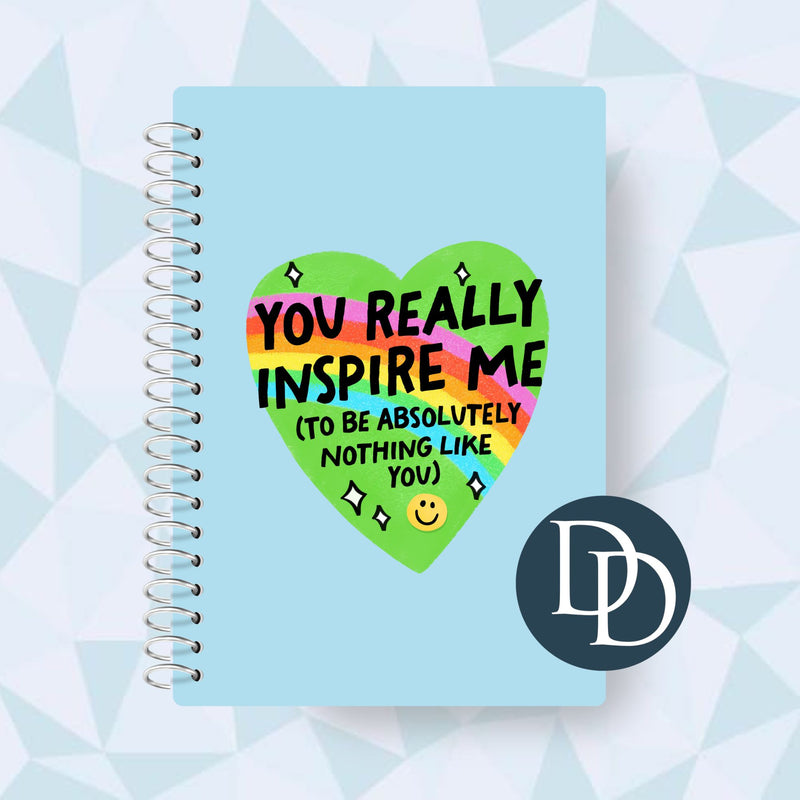 You Really Inspire Me Green Heart *UV DTF Decal*