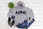 ADHD With Pocket Accent (Black Ink) *Screen Print Transfer*