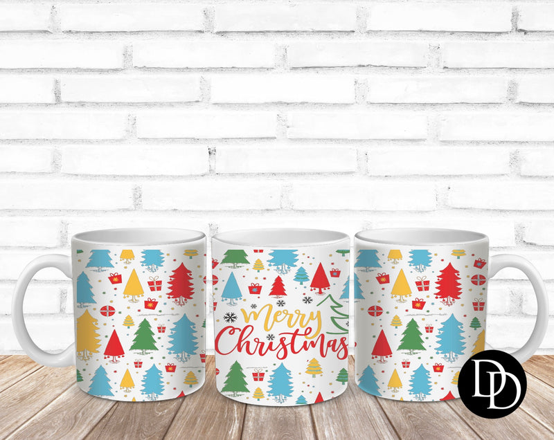 Colorful Merry Christmas *Sublimation Print Transfer*