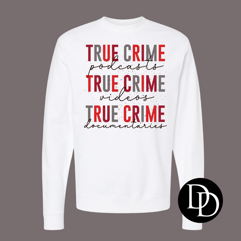 True Crime Podcasts *DTF Transfer*