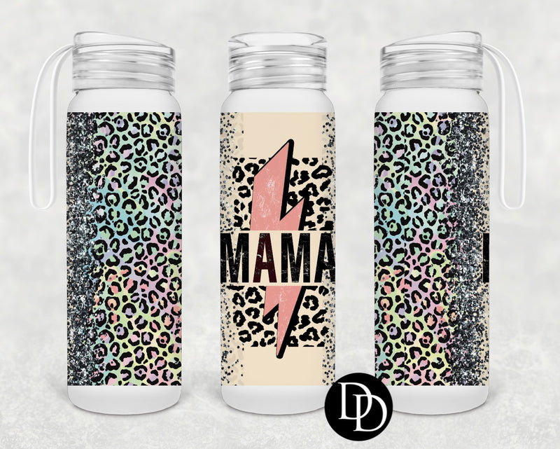 Rainbow Leopard Print Mama  *Sublimation Print Transfer*