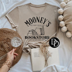 Mooney’s Bookstore (Black Ink) *Screen Print Transfer*