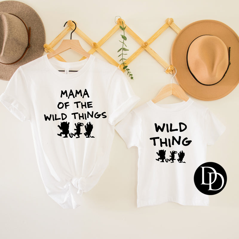 Mama Of The Wild Things - NOT RESTOCKING - *Screen Print Transfer*