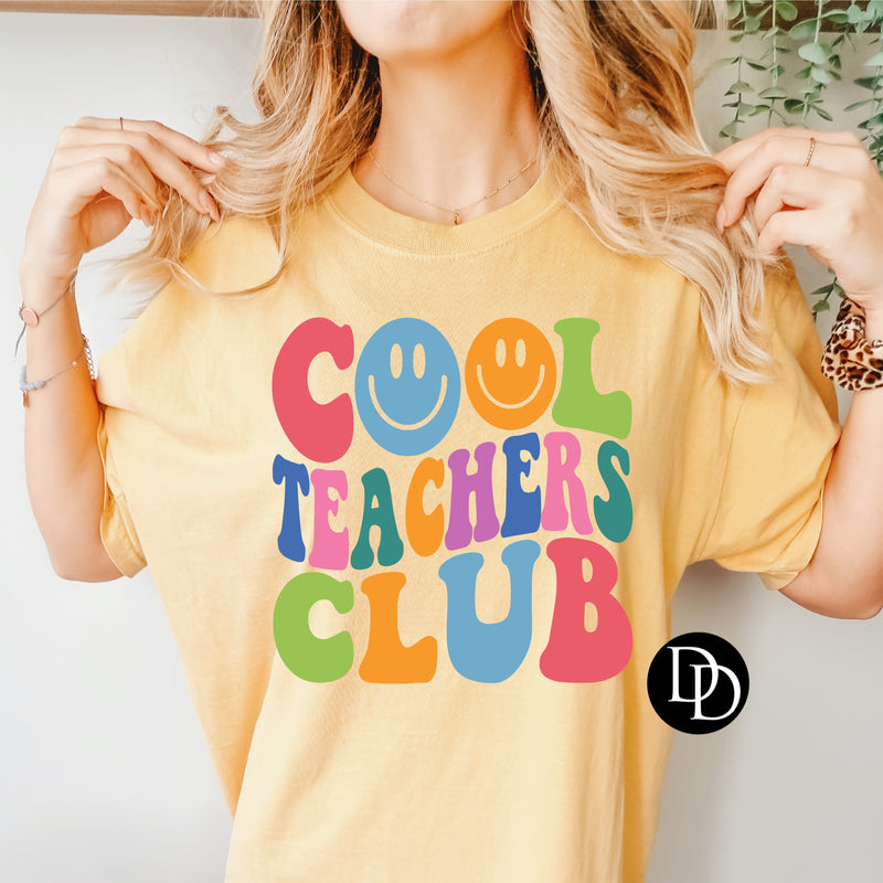 Cool Teachers Club  *DTF Transfer*
