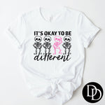 It’s Okay To Be Different (Black & Hot Pink) - NOT RESTOCKING - *Screen Print Transfer*
