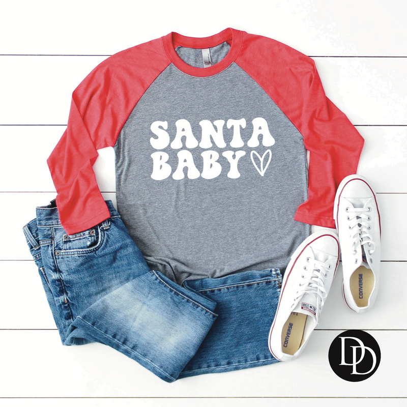 Santa Baby  *Screen Print Transfer*