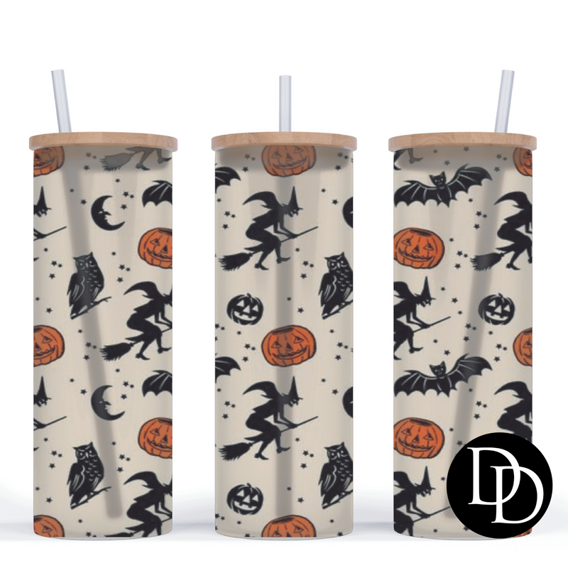 Halloween 25 oz Frosted Skinny Tumbler