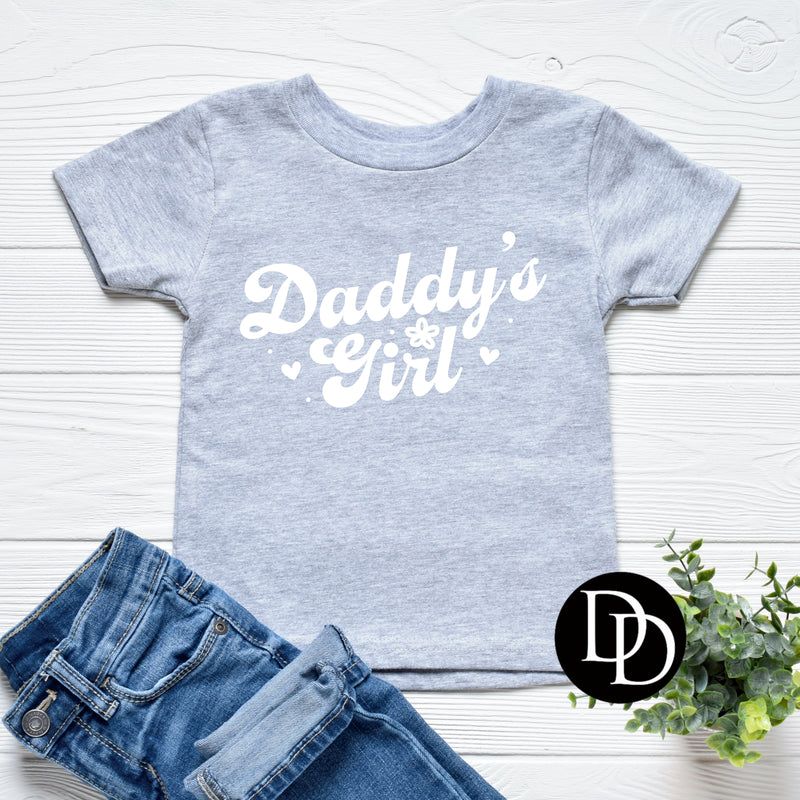 Daddy’s Girl (White Ink) *Screen Print Transfer*